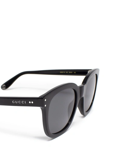 Shop Gucci Gg0571s Black Male Sunglasses