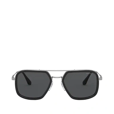 Shop Prada Pr 57xs Black Male Sunglasses