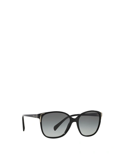 Shop Prada Pr 01os Black Female Sun In .