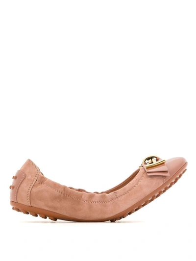 TOD'S TOD'S WOMENS MULTICOLOR BALLERINA 
