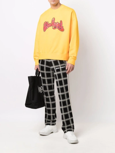 Shop Palm Angels Sweaters Yellow