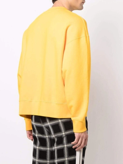 Shop Palm Angels Sweaters Yellow