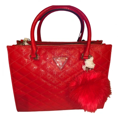 Patent leather bag GUESS Red in Patent leather - 25837212