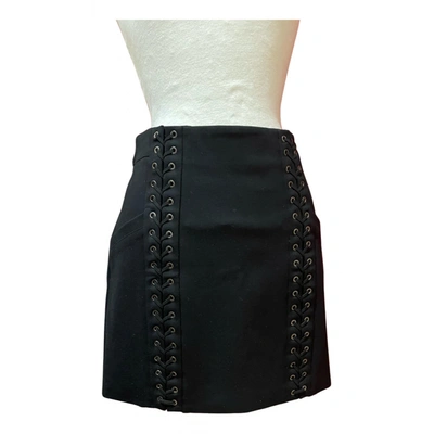 Pre-owned Pierre Balmain Skirt In Black