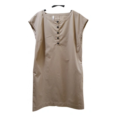 Pre-owned Won Hundred Mid-length Dress In Beige