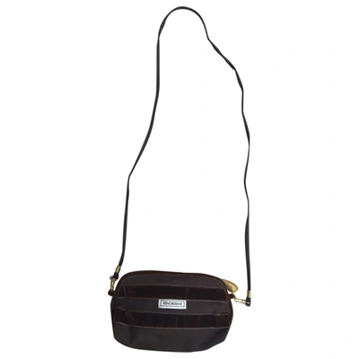 Pre-owned Fendissime Cloth Crossbody Bag In Brown