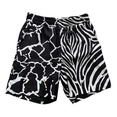 Pre-owned Versace Shorts In Black