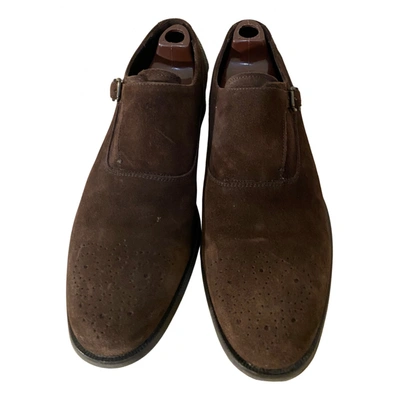 Pre-owned Massimo Dutti Lace Ups In Brown