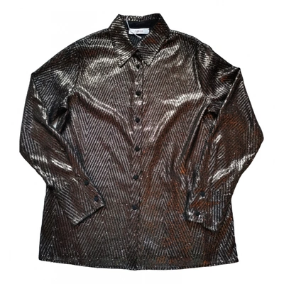 Pre-owned Jucca Shirt In Metallic