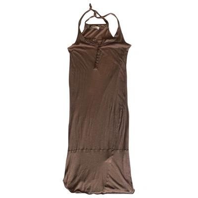 Pre-owned Humanoid Mini Dress In Brown