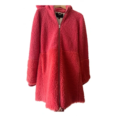 Pre-owned Jcrew Coat In Pink