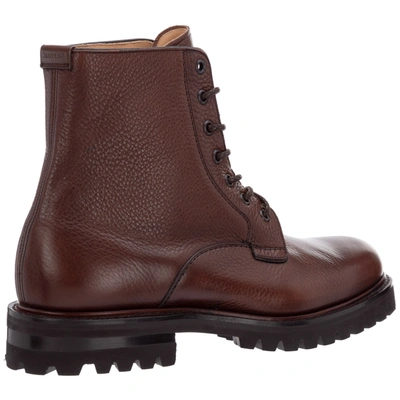 Shop Church's Men's Leather Combat Boots  Coalport 2 In Brown