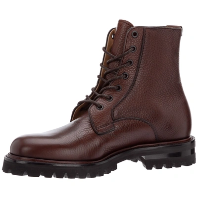 Shop Church's Men's Leather Combat Boots  Coalport 2 In Brown