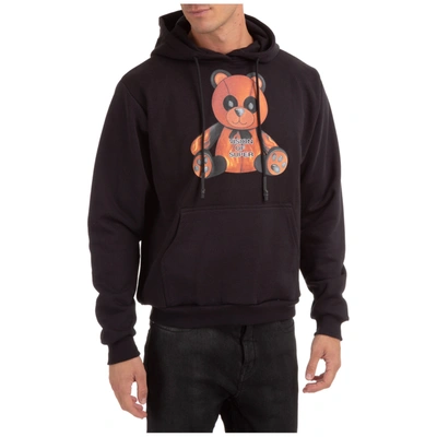 Shop Vision Of Super Men's Hoodie Sweatshirt Sweat  Pandy In Black
