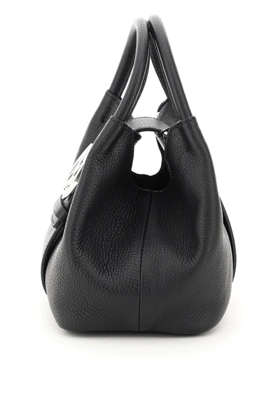 Shop Zanellato Zoe Baby Leather Bag Daily Line In Black