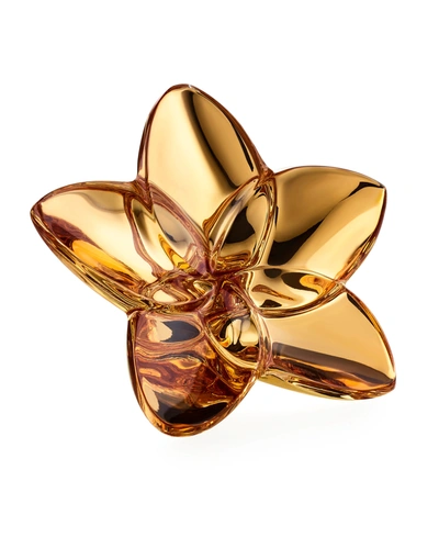 Shop Baccarat Bloom 20k Gold Crystal Decor