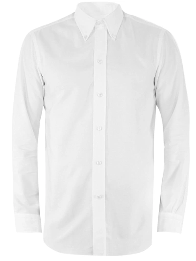 SALVATORE PICCOLO WHITE COTTON SHIRT 8419860