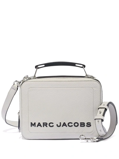 Marc Jacobs The Box 23 Metallic Crossbody Bag In Swedish Grey | ModeSens
