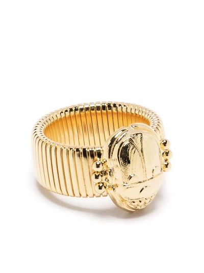 Shop Gas Bijoux Aida Scaramouche Ring In Gold