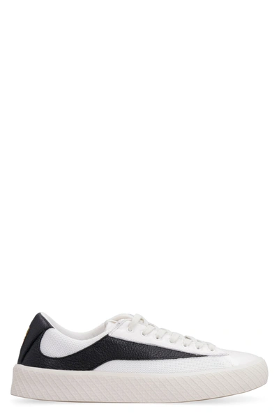 Shop By Far Rodina Techno-fabric And Leather Sneakers In White
