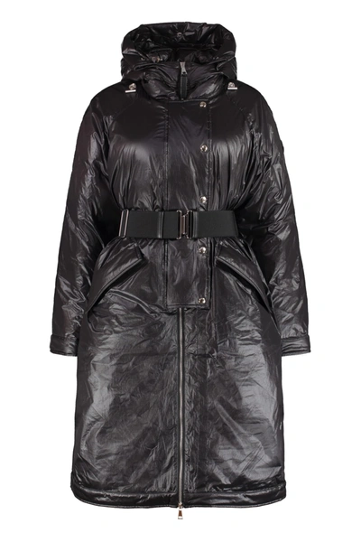 Shop Moncler Genius 2 Moncler 1952 - Marie Zip And Snap Button Fastening Down Jacket In Black