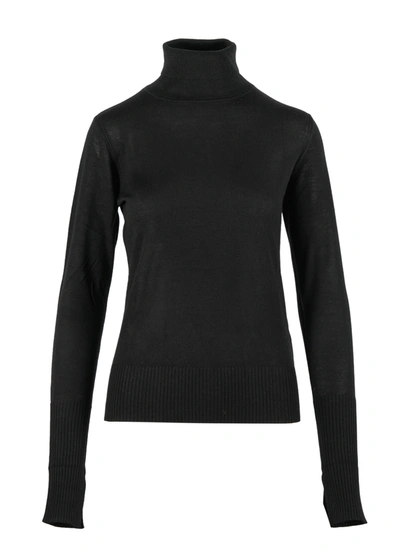 Shop Patrizia Pepe Wool Top-wear In Black