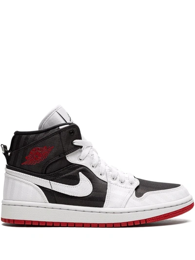 Shop Jordan Air  1 Mid Se Utility "white/black/gym Red" Sneakers