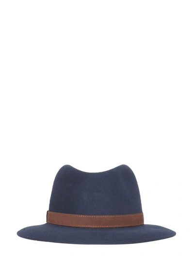 Shop Borsalino Country Alessandria Hat In Blue