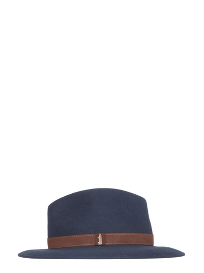 Shop Borsalino Country Alessandria Hat In Blue