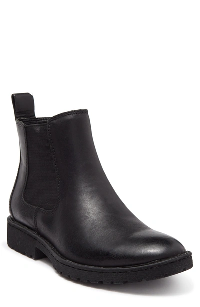 Shop Born Julian Dark Chelsea Boot In Black