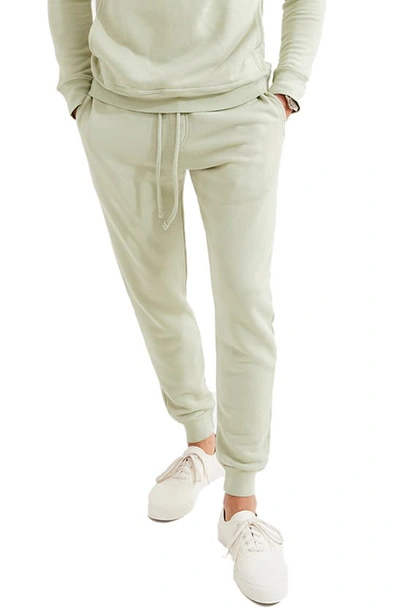 Shop Goodlife Loop Terry Joggers In Seagrass