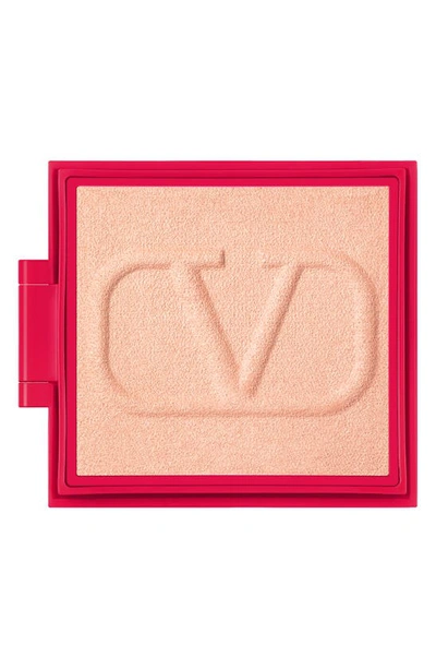 Shop Valentino Go-clutch Refillable Compact Finishing Powder Refill Pan In 01 Very Light