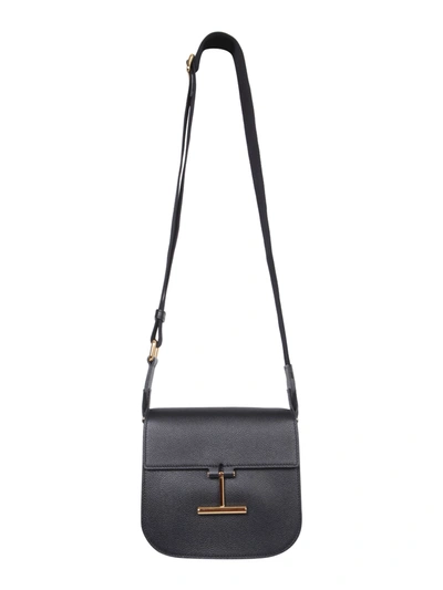 Shop Tom Ford Mini Tara Shoulder Bag In Black