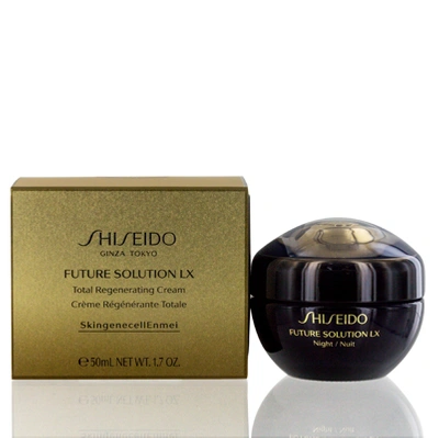 Shop Shiseido / Future Solution Lx Total Regenerating Night Cream 1.7 oz (50 Ml) In Beige
