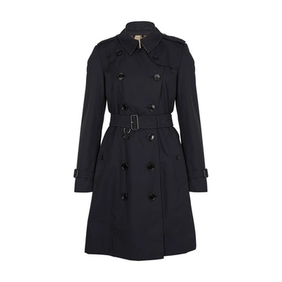 Shop Burberry The Chelsea Heritage Trench Coat In Midnight