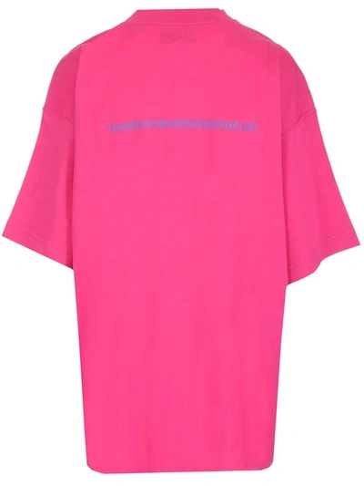 Shop Vetements Women's Pink Other Materials Top