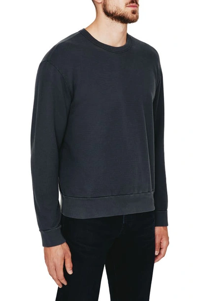 Shop Ag Arc Sweatshirt In Charcoal Black