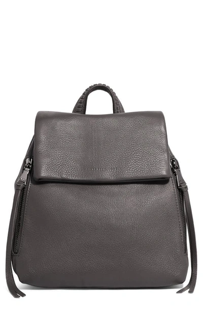 Shop Aimee Kestenberg Bali Leather Backpack In Glacier Grey
