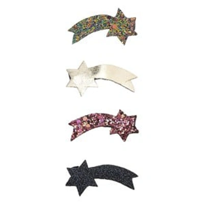 Shop Mimi & Lula Pack Of 4 Purple Shooting Star Clips