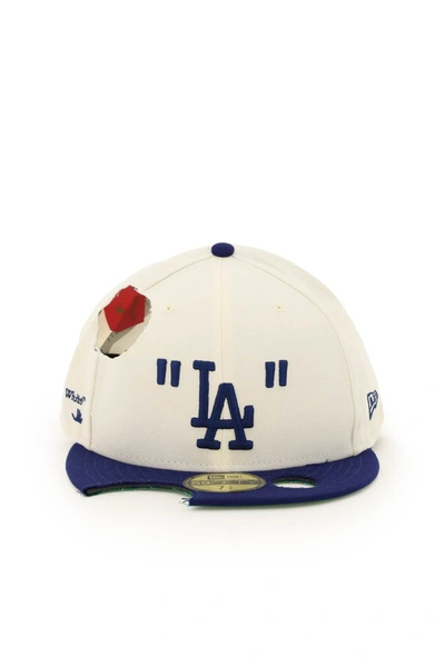 Off-white Los Angeles Dodgers New Era Baseball Cap In Mixed