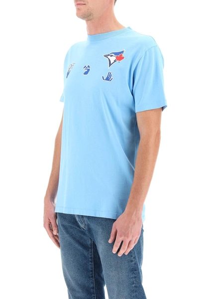 Toronto Blue Jays MLB Bulletin Men's Light Blue Curveball T-Shirt