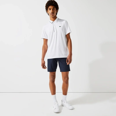 Shop Lacoste Menâs Sport Lightweight Stretch Golf Shorts - 36 In Blue