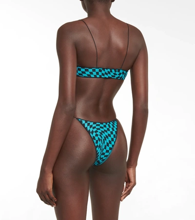 Shop Tropic Of C The C Bikini Top In Seabreeze Check