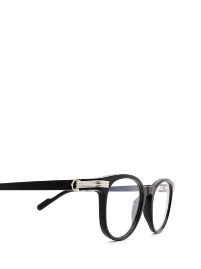 Shop Cartier Eyeglasses In Black