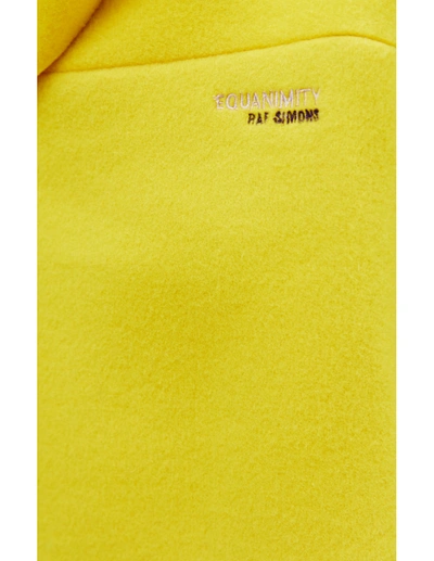 Raf Simons Oversized-cut Jumper In Yellow