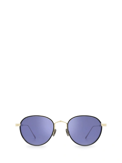 Shop Cartier Sunglasses In Gold &amp; Havana