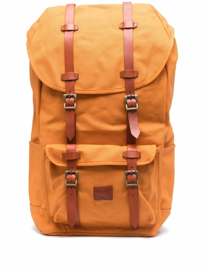Shop Herschel Supply Co Little America Backpack In Orange