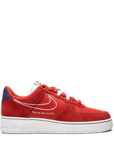 Nike Air Force 1 '07 Lv8 “first Use” Sneakers In Red | ModeSens