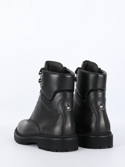 Shop Moncler Patty Black Ankle Boots