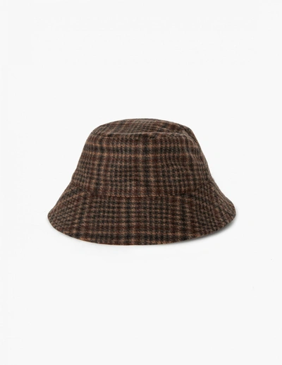 Shop A Line Reversible Check Bucket Hat In Old-school-check